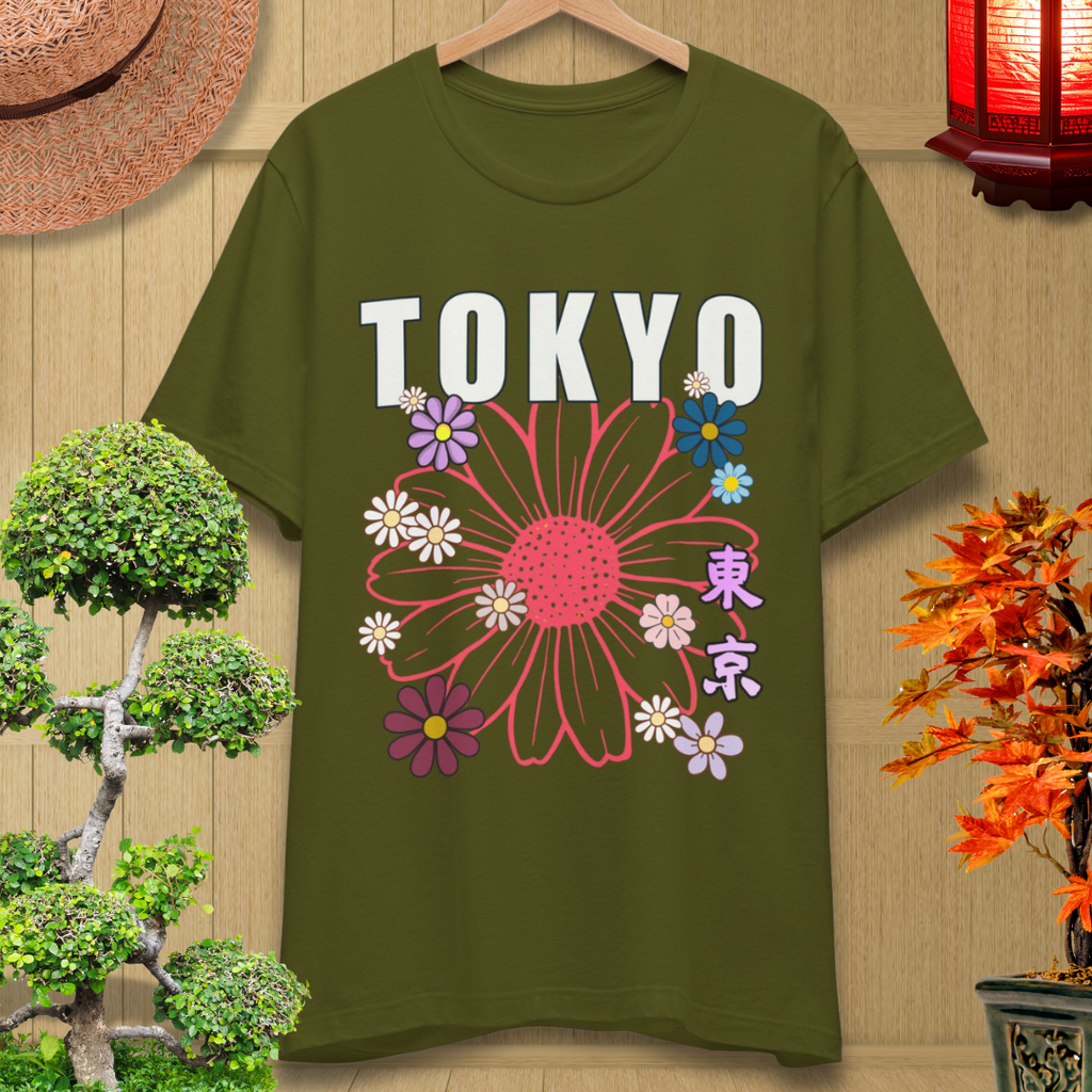 Tokyo東京, Floral T-Shirt