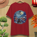 Moonlit Samurai — Japanese Streetwear Art Tee (Limited Drop)