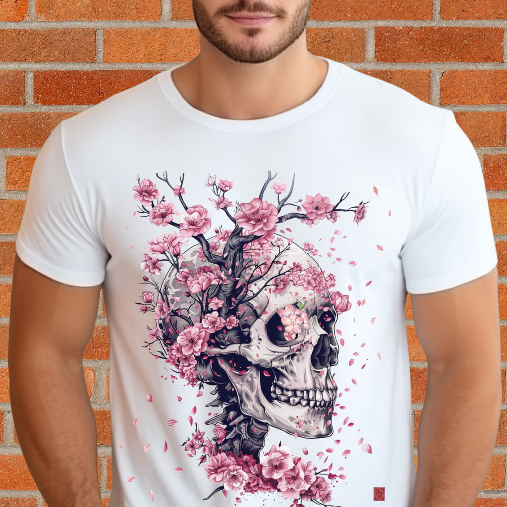 Trendy Skeleton Art T-Shirt for Unique Style