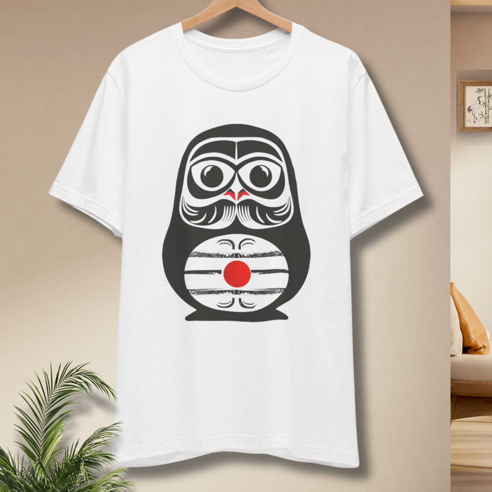 Japanese Lucky Daruma Shirt