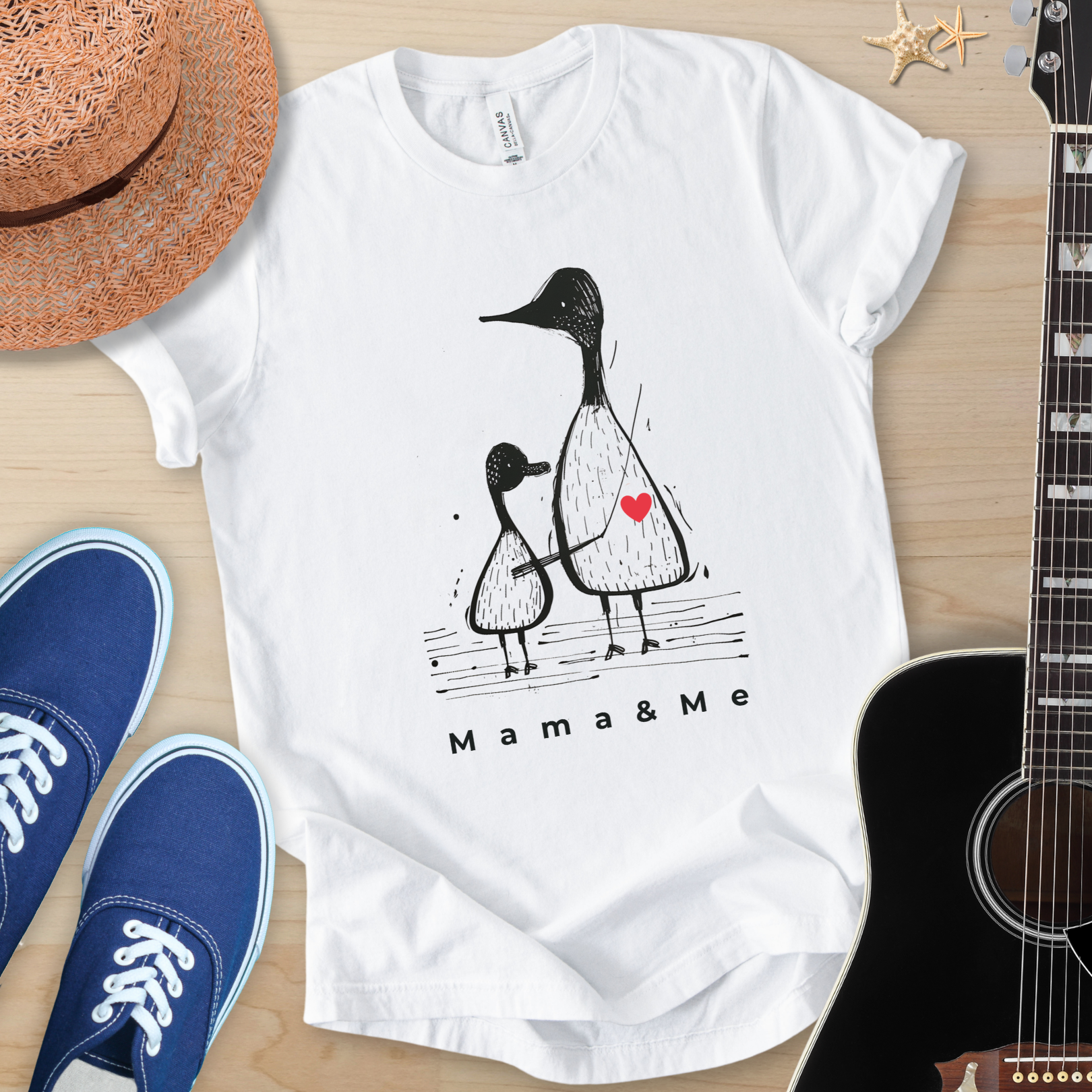 Mama and Me: The "Always in My Heart" Duckling Tee, Mother Days Collection