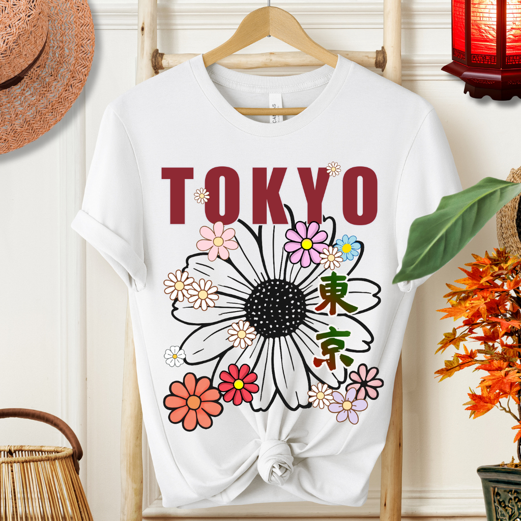 Tokyo東京, Floral T-Shirt